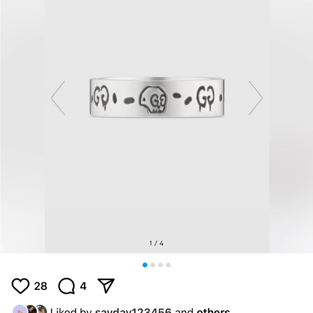 Gucci Ghost Ring